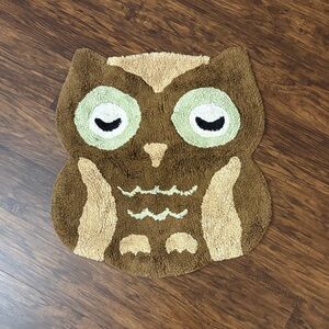 Home Textiles Owl Shaped Rug